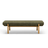 Julianna 56" Textured Performance Fabric Bench