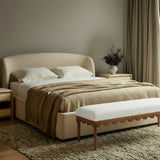 Oodle 56.5" Performance Vegan Mohair Bench
