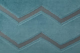 Opal Performance Velvet Ottoman