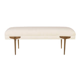 Brno 53.5" Performance Velvet Bench