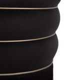 Lakka Performance Velvet Ottoman
