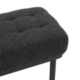 Olivia 53" Performance Boucle Bench