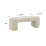 Elena 51" Performance Velvet Bench