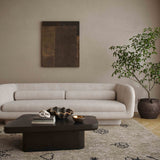 Yoko Black Coffee Table (32"-39")