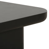 Yoko Black Coffee Table (32"-39")