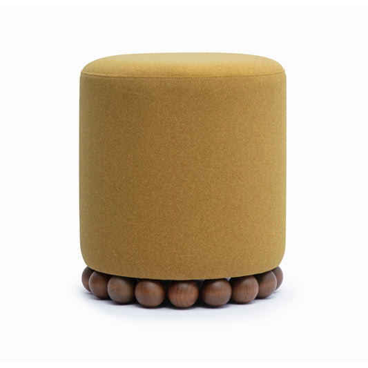 Dex Performance Vegan Mohair Ottoman