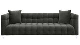 Bea 91" Performance Velvet Tufted Sofa