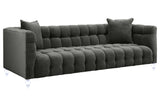 Bea 91" Performance Velvet Tufted Sofa