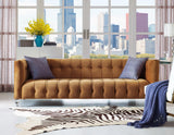 Bea 91" Performance Velvet Tufted Sofa