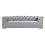 Farah 91" Performance Velvet Sofa by Inspire Me! Home Decor