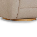 Judy Boucle Swivel Accent Chair