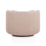 Nura Contract-Grade Chenille Swivel Accent Chair