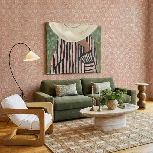 Palma Upcycled Performance Fabric Accent Chair