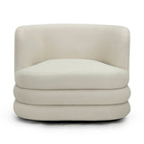 Astor Performance Faux Mohair Swivel Hotel Lounge Chair