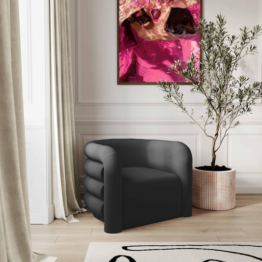 Curves Performance Velvet Lounge Chair