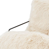 Kimi Genuine Sheepskin Accent Chair