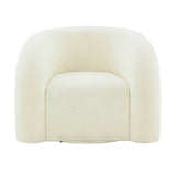 Slipper Upholstered Swivel Chair