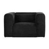 Tarra Fluffy Oversized Performance Corduroy Accent Chair