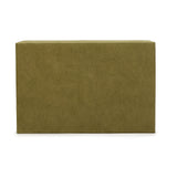 Pisa Green Vegan Suede Contract-Grade Storage Box