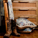 Lee Western Washed Denim Teddy-Backed Throw, 2 MOQ