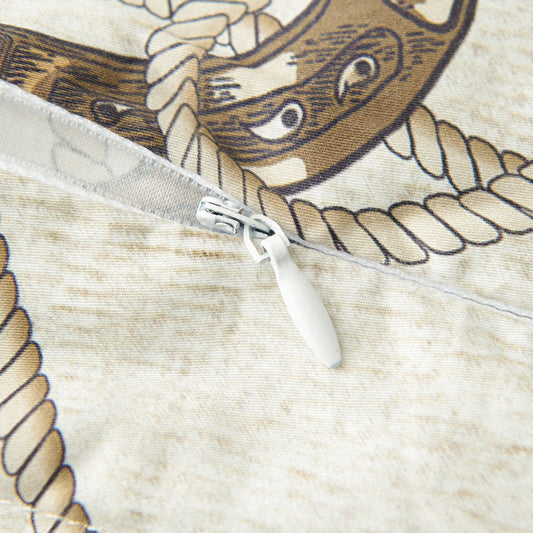 Pierre Equestrian Cotton Sateen Euro Sham