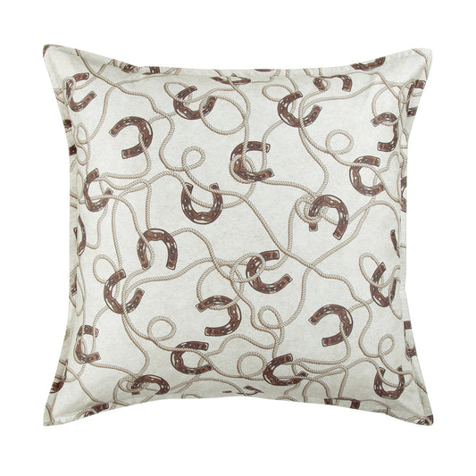 Pierre Equestrian Cotton Sateen Euro Sham