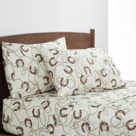 Pierre Equestrian 350TC Sateen Sheet Set