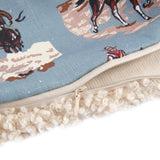 Settler Teddy-Backed Pillow, 2 MOQ