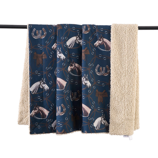 Saratoga Teddy-Backed Throw, 2 MOQ