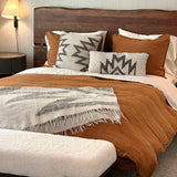 Maguey 100% Wool Handwoven Throw Blanket