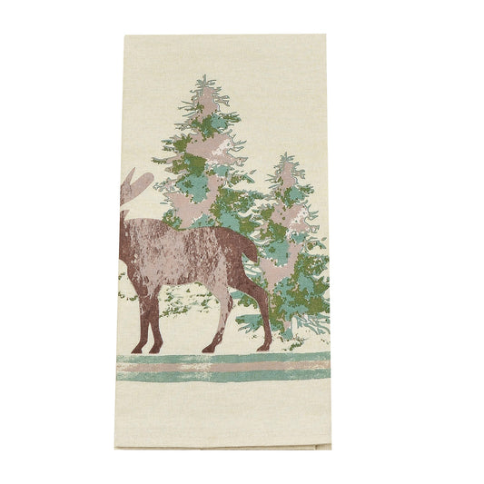 Scenery Tree Tea Towel, Set of 5, 2 MOQ