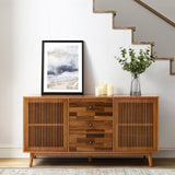 Chris 58" Wide 3 Drawer Sideboard