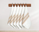 Restaurant Napkins - Set of 6 Bistro Napkins