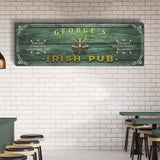 Irish Pub Sign