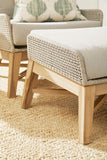 Tapestry Outdoor Footstool