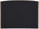 Tess Contemporary Velvet Bed with Curvaceous Design and Elegant Headboard for Stylish Bedrooms