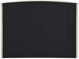 Tess Contemporary Velvet Bed with Curvaceous Design and Elegant Headboard for Stylish Bedrooms