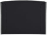 Tess Contemporary Velvet Bed with Curvaceous Design and Elegant Headboard for Stylish Bedrooms
