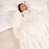 Cloud Throw Blanket Dark Roast