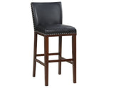 Tiffany 30" Bar Stool, Black