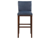 Tiffany 30" Bar Stool, Navy