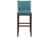Tiffany 30" Bar Stool, Peacock