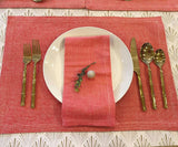 Burnt Orange Cloth Napkins