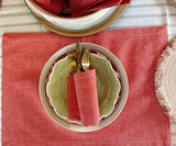 Burnt Orange Cloth Napkins
