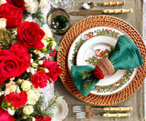 Cotton Placemats Set of 6 - Cloth Placemats