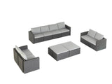 Transformer Patio Conversation Set - Modular 12 Piece to 20