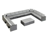 Transformer Patio Conversation Set - Modular 12 Piece to 20