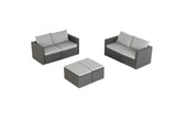 Transformer Patio Conversation Set - Modular 6 Piece to 10