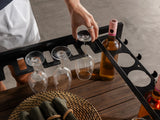 Transformer Outdoor Bar Cart - Panel Storage