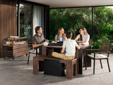 Transformer Outdoor Bar Cart - Panel Storage